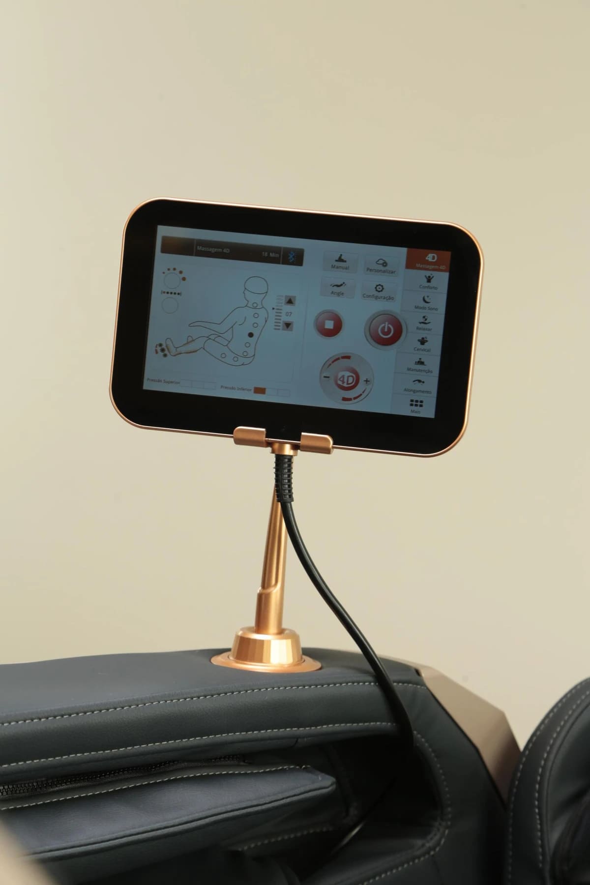 iRest Quantum - Painel touchscreen 4D